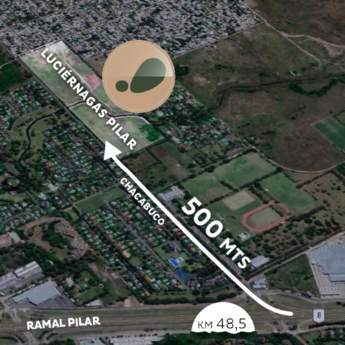 Imperdible Alquiler En Pilar Departamento 2 Amb. Con Balcón Y Vista A Jardines Complejo Luciérnagas