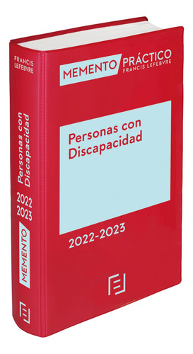 Memento Personas Con Discapacidad  2022-3 - Lefebvre-el  - *