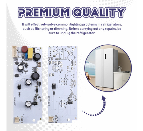 Kit De Luces Led Para Refrigeradores W10515058 W10515057 Led