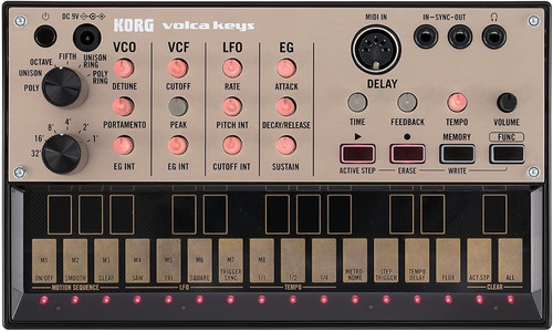 Korg Volca Keys Sintetizador Analógico Mini 27 Teclas