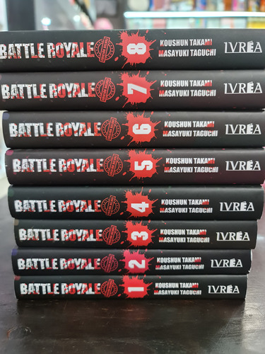 Battle Royale - Tomo 1 Al 8 - Completa - Manga - Ivrea