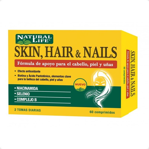 Good N Natural Life Skin Hair And Nails Pelo Piel Uñas X60