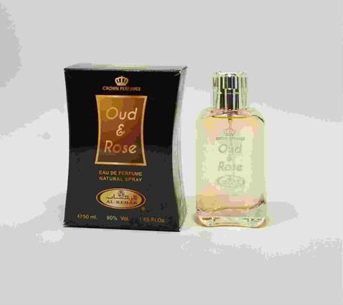 Perfume Al-rehab Oud & Rose Eau De Perfume, 50 Ml, Para Unis