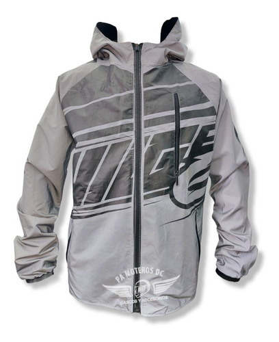 Chaqueta Doble Faz Reflectiva E Impermeable, Ultra Light. 