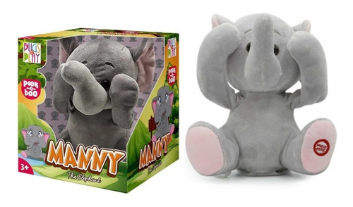 Peluche Elefante Pugs At Play Peek A Boo Manny Wabro 39me