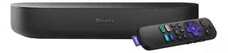 Roku Streambar 9102 de voz 4K negro con 1GB de memoria RAM