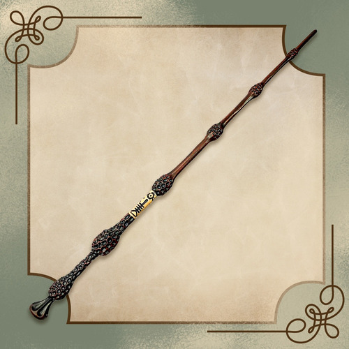 Imagen 2 de 5 de Varita De Albus Dumbledore Sauco Caja + Saco - Harry Potter