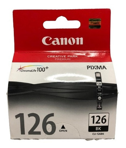 Cartucho Original Canon Cli-126 Bk  Nuevo Y Facturado