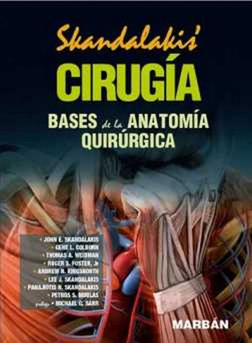 Libro Cirugia: Manual: Bases De La Anatomia Quirurgica - ...