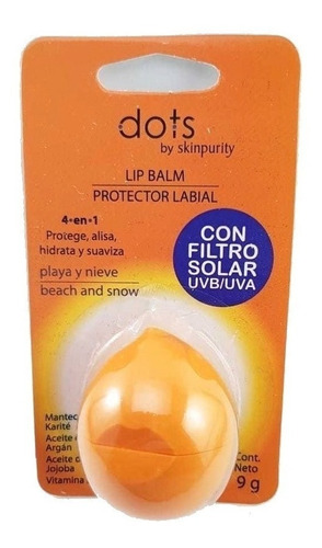 Balsamo Labial Dots Protector Labial 9g Protector Solar
