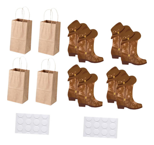 Macetas Con Forma De Botas De Vaquero Occidentales, Centros