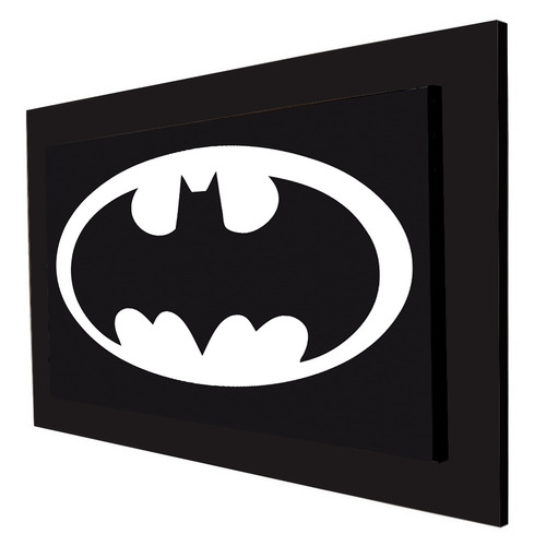 Cuadro 60x40 Cms  Batman Logo 1+envío Gratis