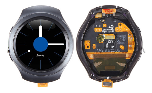 Pantalla Lcd Con Marco Para Samsung Galaxy Gear S2 Sm-r720