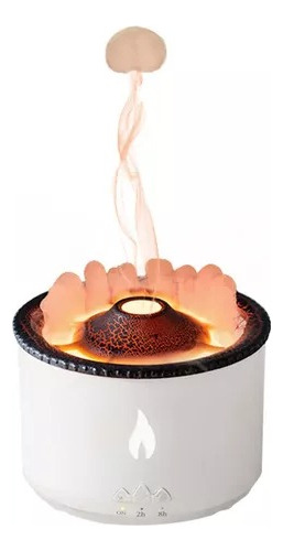 Humidificador Luz Led Volcan Difusor Aromas Control Remoto 