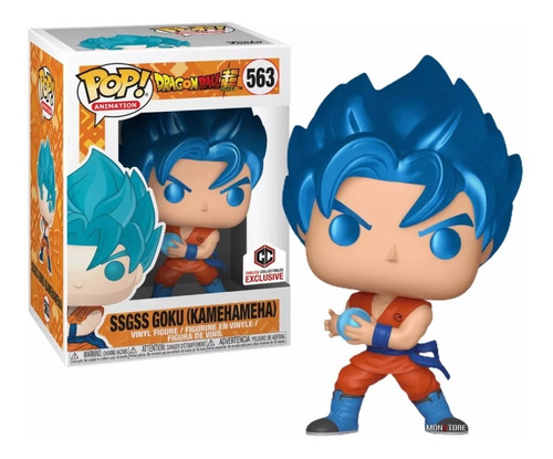 Funko Pop ! Dragon Ball Super Ssgss Goku Kamehameha #563