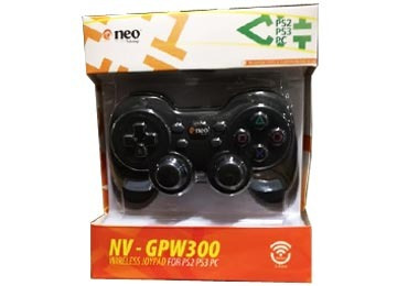 Joystick Neo Nv-gpw300 Bateria Pc Ps2 Ps3 Inalambrico Ne Bvn