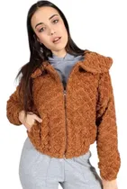 Comprar Campera Nano Corta Corderito Matelasse Nevada #2273