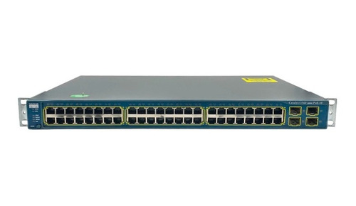 Switch Cisco 3560 48 Portas Ws-c3560-48ps-s Com Nfe (Recondicionado)