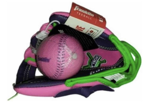 Guante De Béisbol Franklin Para Niña Fucsia Con Morado