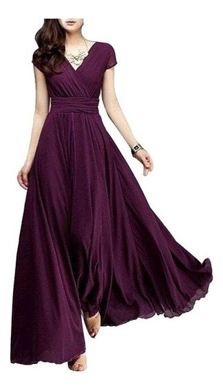 Vestido De Noche Color Bugambilia | MercadoLibre 📦 Vestido De Noche Color Bugambilia | MercadoLibre 📦
