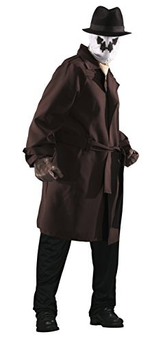 Hombre Plus-size La Watchmen Rorschach Plus Size Costume, Mu