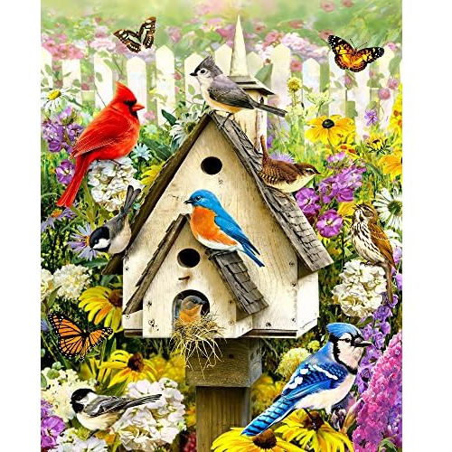 Backyard Birds Jigsaw Puzzle 1000 Piece