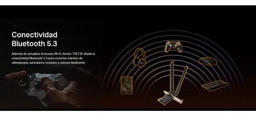 Tarjeta De Red Archer Txe72e Tp Link Wi-fi 6e Axe5400