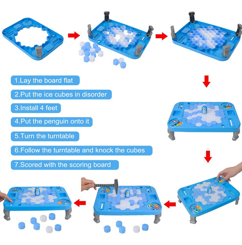 Juego Save Penguin On Ice, Ss Penguin Trap Ice Break Block B