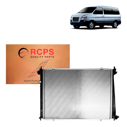 Radiador Diesel Panel Tipo Original Para Hyundai H1 2.5 05+