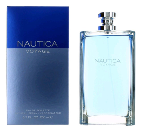 Edt 6.7 Onzas Voyage Por Nautica Para Hombre En Spray