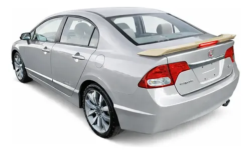 Aerofólio Honda Civic G8 2006 Até 2011 Modelo Si Com Led