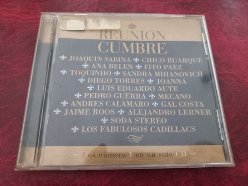 Reunión Cumbre Los Numero 1 En Un Solo Cd Sabina Fito Paez