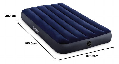 Colchon Intex 64757e Dura-beam Colchón De Aire Downy Estánda