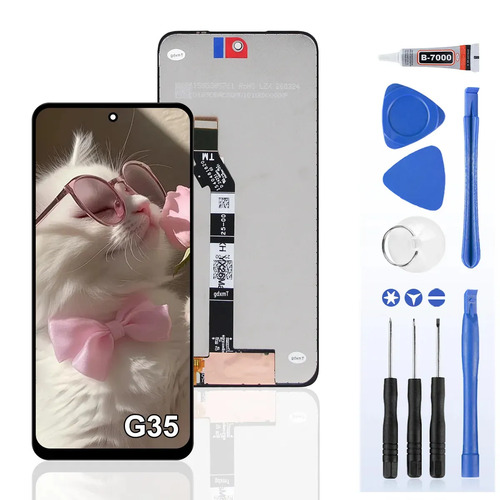 Mido Tela Display Compativel Motorola Moto G35 Xt2433 Incell