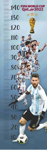 Medidor De Altura Messi - Campeones Del Mundo