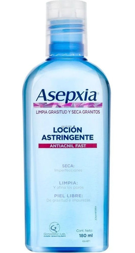 Asepxia Locion Astringente De 190ml Magistral Lacroze