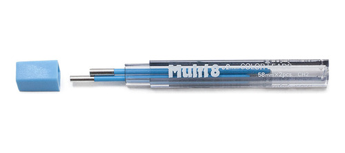 Mina Grafite 2.0mm Azul Ceu 5,8cm Com 2 Pentel