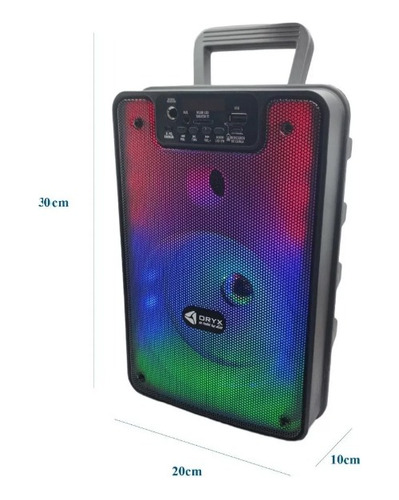 Parlante Portatil Usb Sd Mp3 Bluetooth Karaoke + Microfono