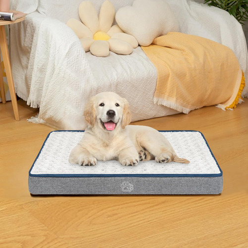 Empsign Cama Reversible Fría Y Caliente Para Perros, Para...