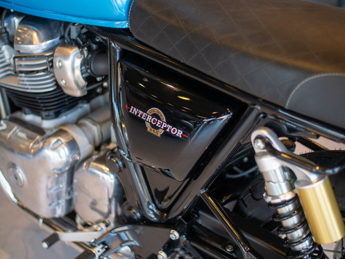 Imagen 4 de 25 de Royal Enfield Interceptor 650 Azul Entrega Inmediata