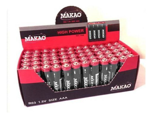 Pilas Makao Aaa X50 Pcs Triple A Lite