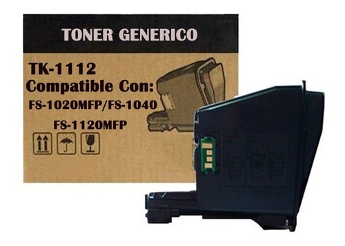 Toner Genérico Tk1112 Para Laser Fs-1020mfp/1120mfp/1041mfp