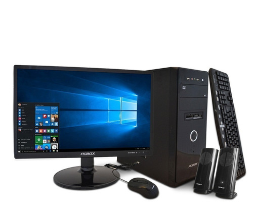 Pcs Completas Outlet Con Monitor Led 19 Wifi Garantia 1 Año!