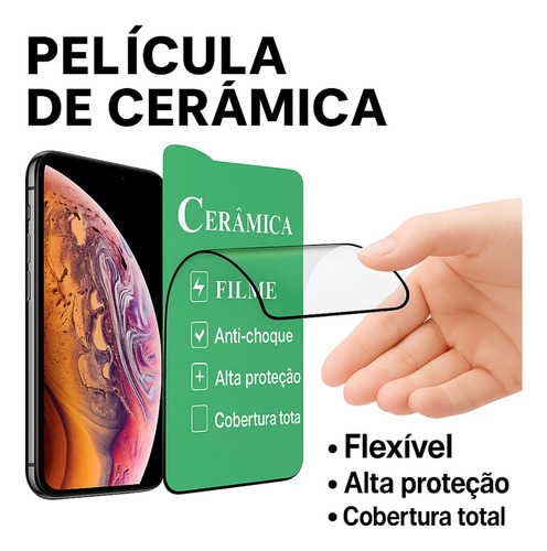 Película Cerâmica Compatível Com Samsung S20 S22 S23 S24