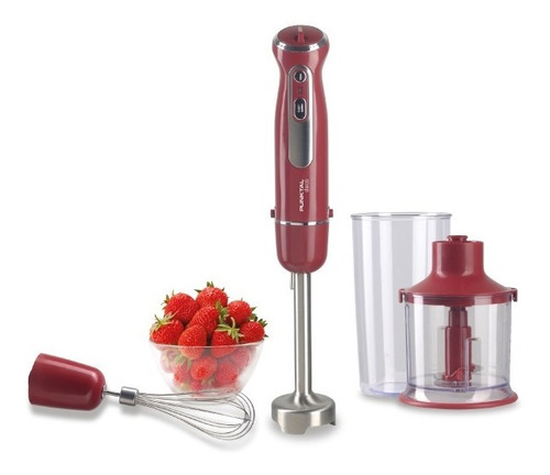 Imagen 2 de 4 de Mixer Punktal PK-596 MA rojo 220V - 240V 50 Hz x 60 Hz 600W
