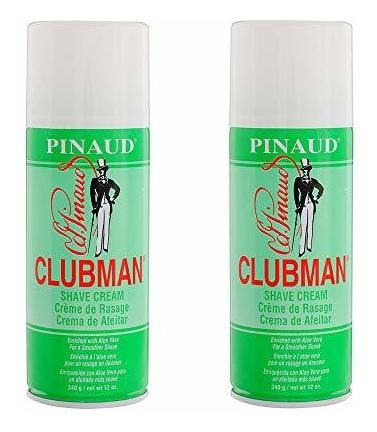 Clubman Pinaud Shave Cream, 12 Oz X 2 J4zoh