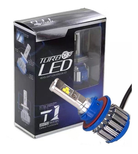 Par Ampolletas Turbo Led H13 Altas/bajas No Error Canbus