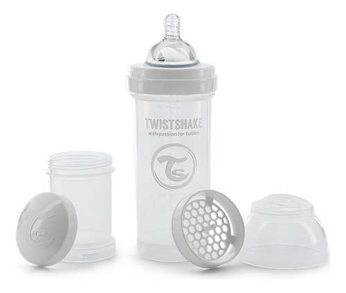 Twistshake Biberón Anticólicos De 260 Ml | Tetina De