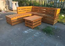Comprar Juego De Sillones De Madera Carpintería Lujos Niash 4 Piezas