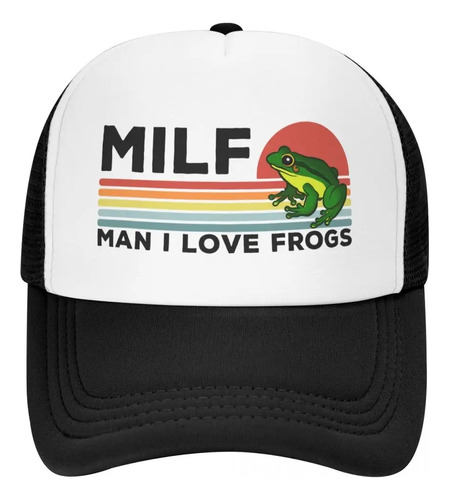 Gorra De Béisbol Fashion Milf Man I Love Frogs